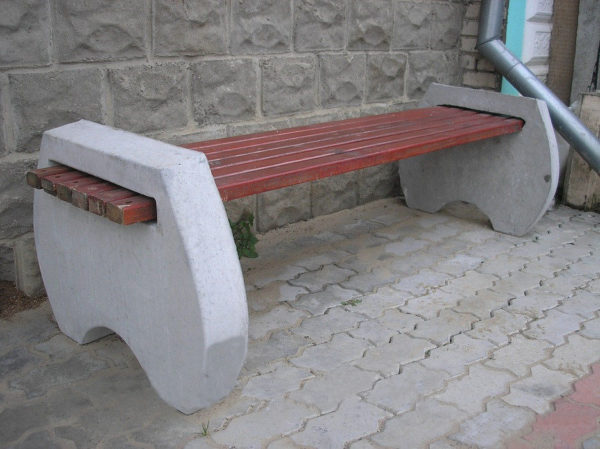 Скамейка бетонная "Стоун"